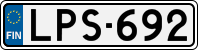 License plate of Finland, Cars