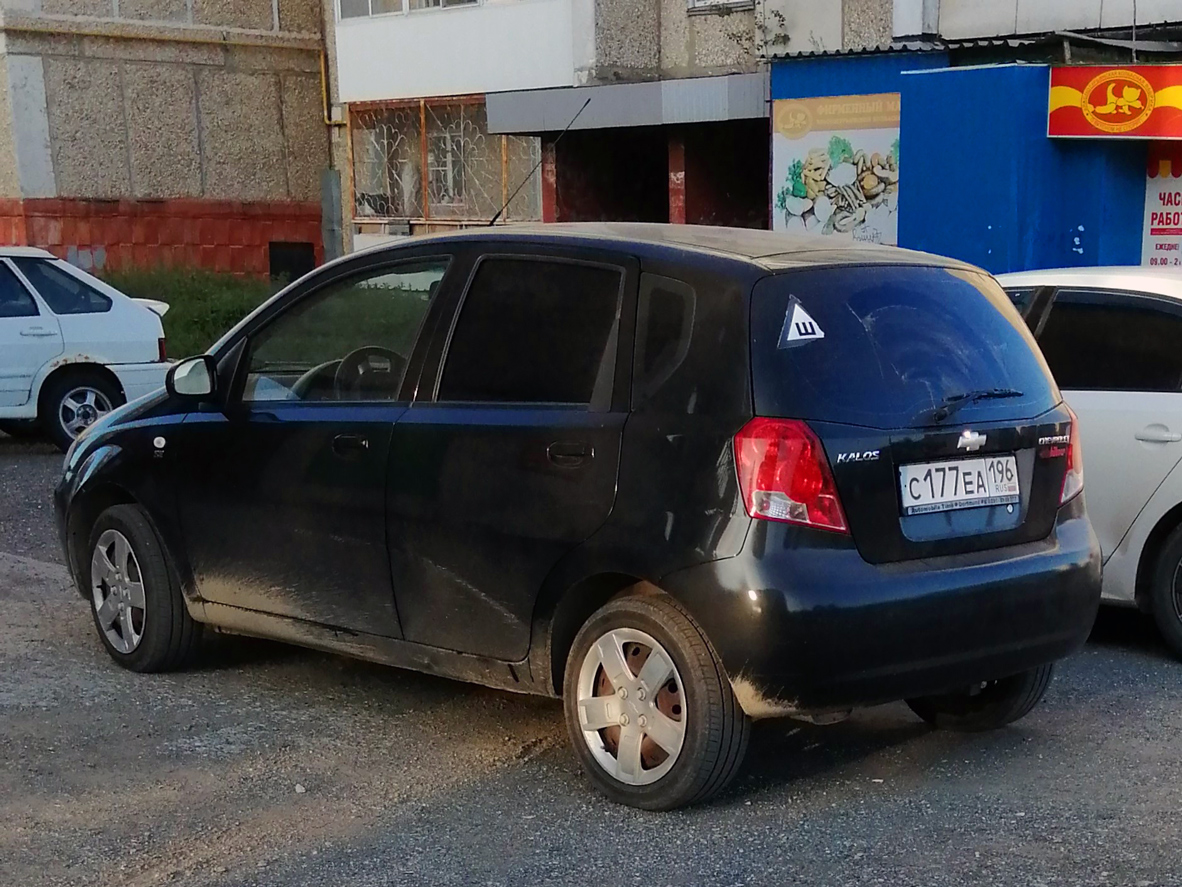 с 177 еа 196, Chevrolet Kalos 1st gen 5-door Hatch (T200), 2005–2008