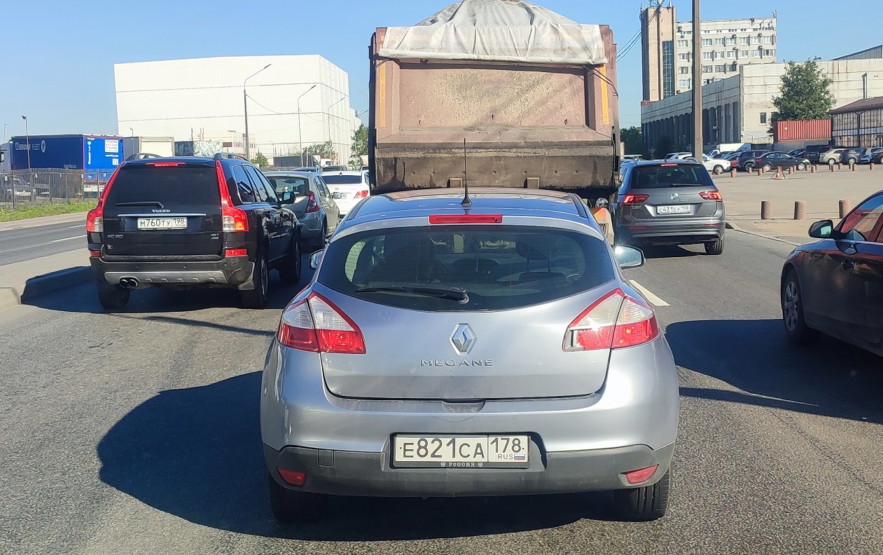 е 821 са 178, Renault Mégane 3rd gen Hatch (B95), 2008–2015