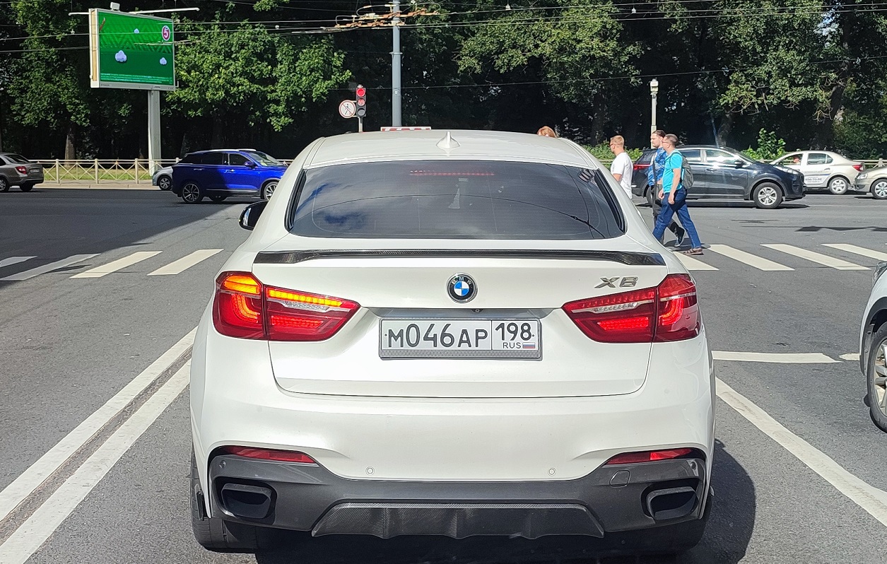 м 046 ар 198, BMW X6 2nd gen (F16), 2014–2019