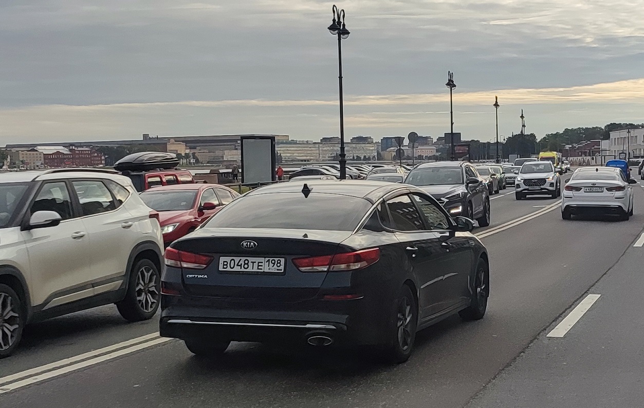 в 048 те 198, Kia Optima 4th gen Sedan (JF), 2015–2020