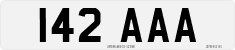 License plate of the United Kingdom, 1932 year system