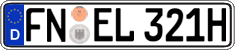 German license plate, Plates for oldtimers (type 