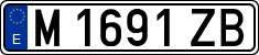 License plates of Spain, 1971 year series