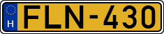 license plates of Hungary, Commercial vehicles (1990)