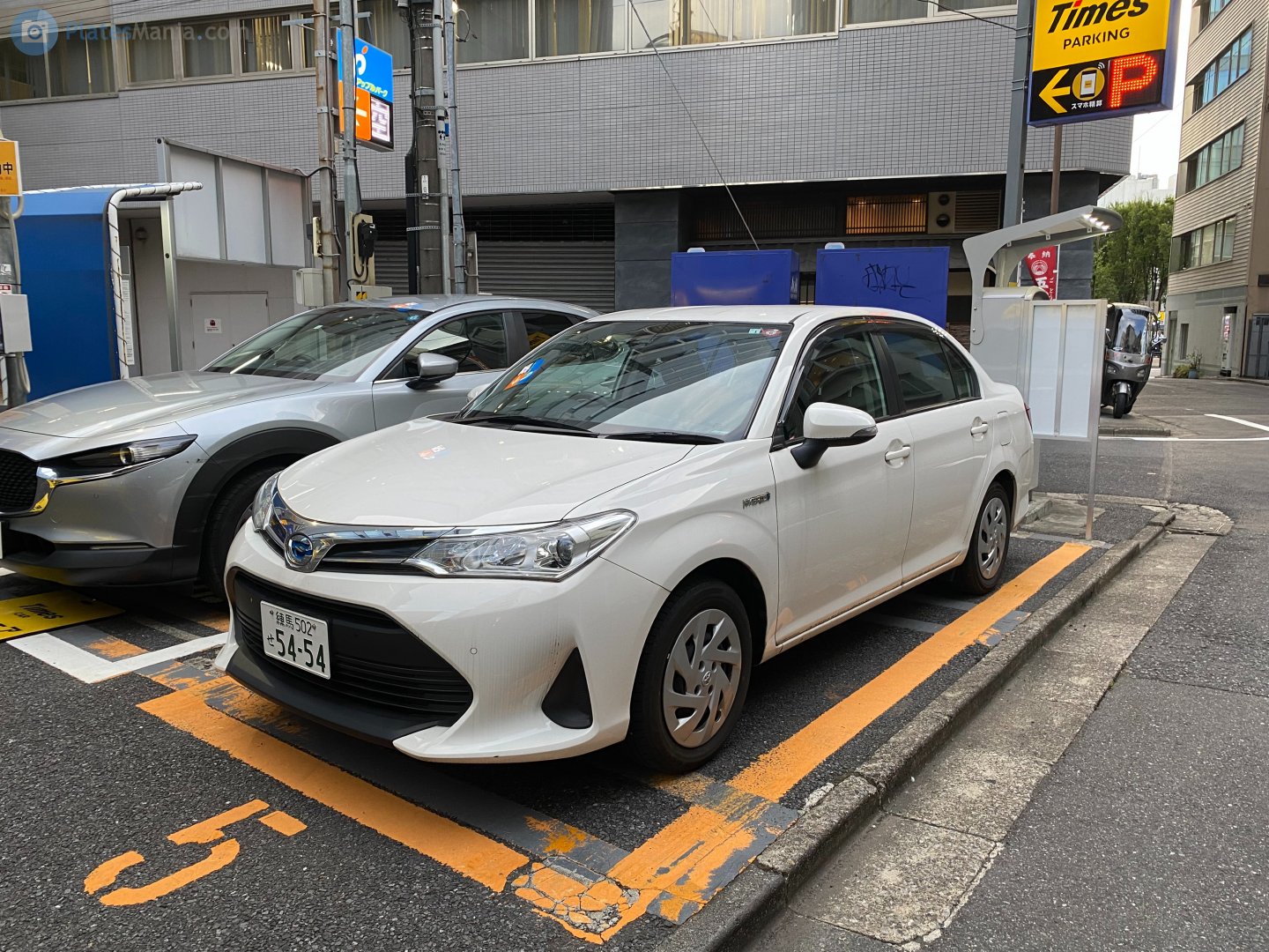 練馬 502 せ 5454, Toyota Corolla Axio 2nd gen (E160), facelift, 2015–