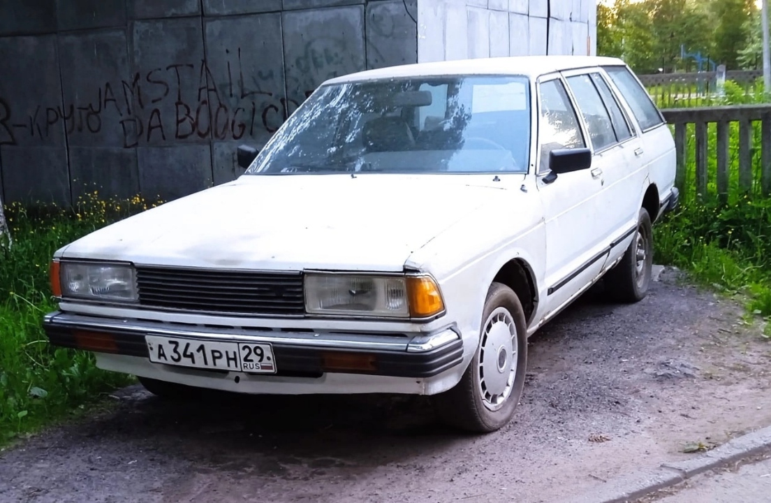 а 341 рн 29, Nissan Bluebird 6th gen Wagon (910), 1981–1993