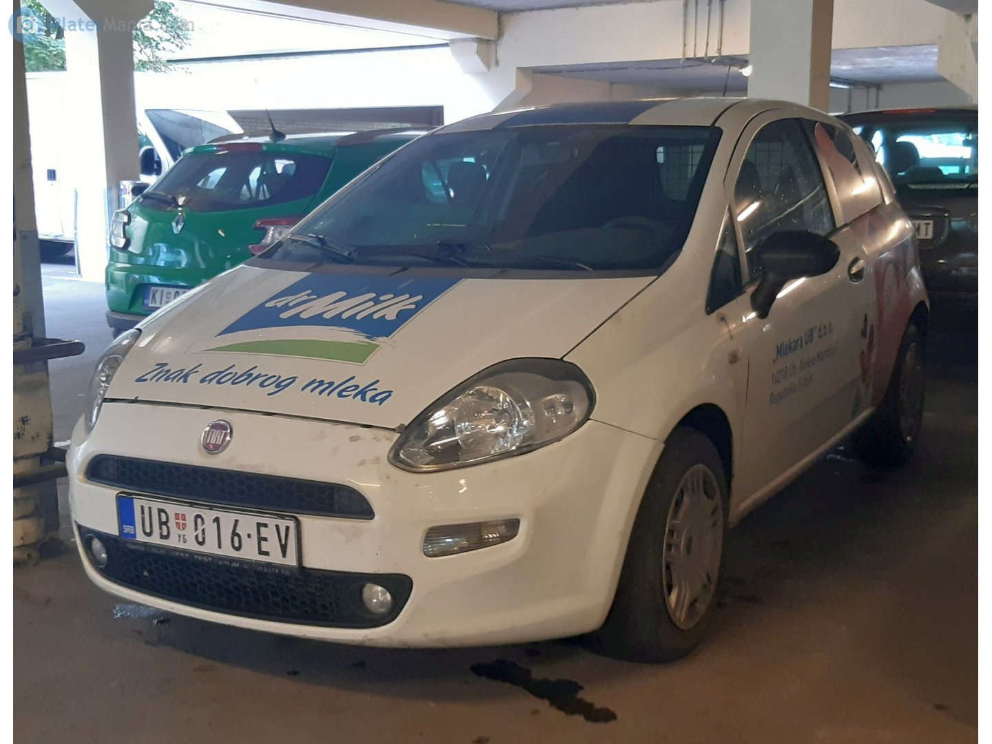 UB 016-EV, FIAT Punto 3rd gen Van (199), 2nd facelift, 2012–2015