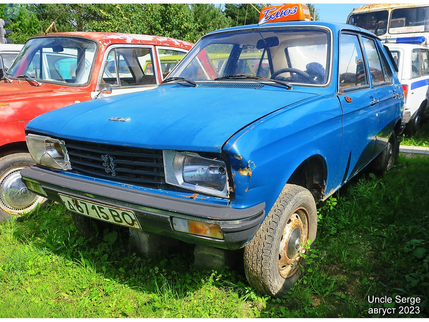 д 6715 ВО, Peugeot 104 Sedan/5-door Hatch, 1972–1988