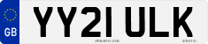 License plate of the United Kingdom, 2001 year system