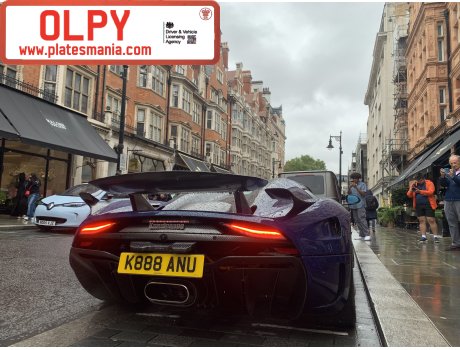 K888 ANU, Koenigsegg Regera