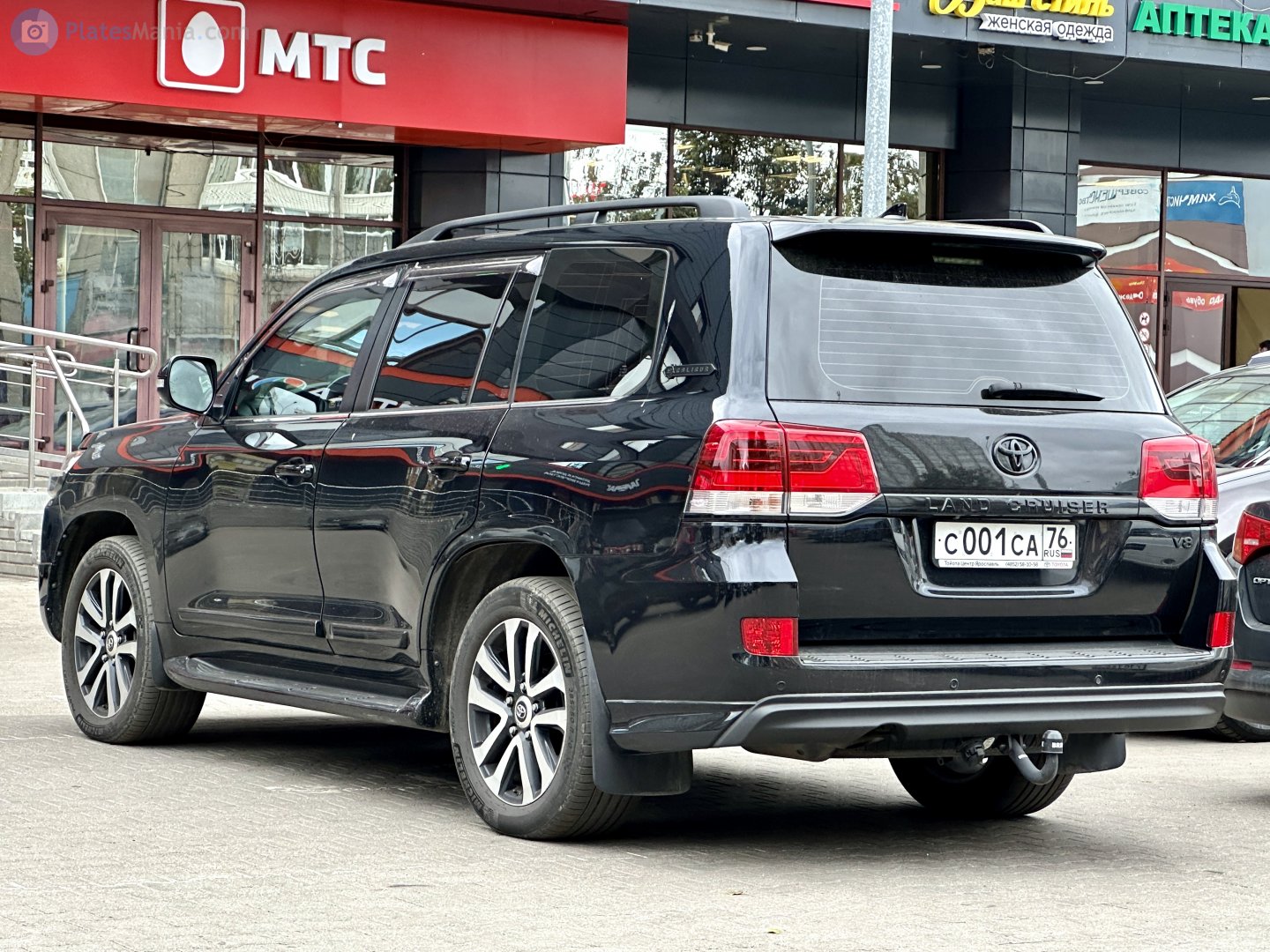 с 001 са 76, Toyota Land Cruiser 200 (J200), 2nd facelift, 2015–2021