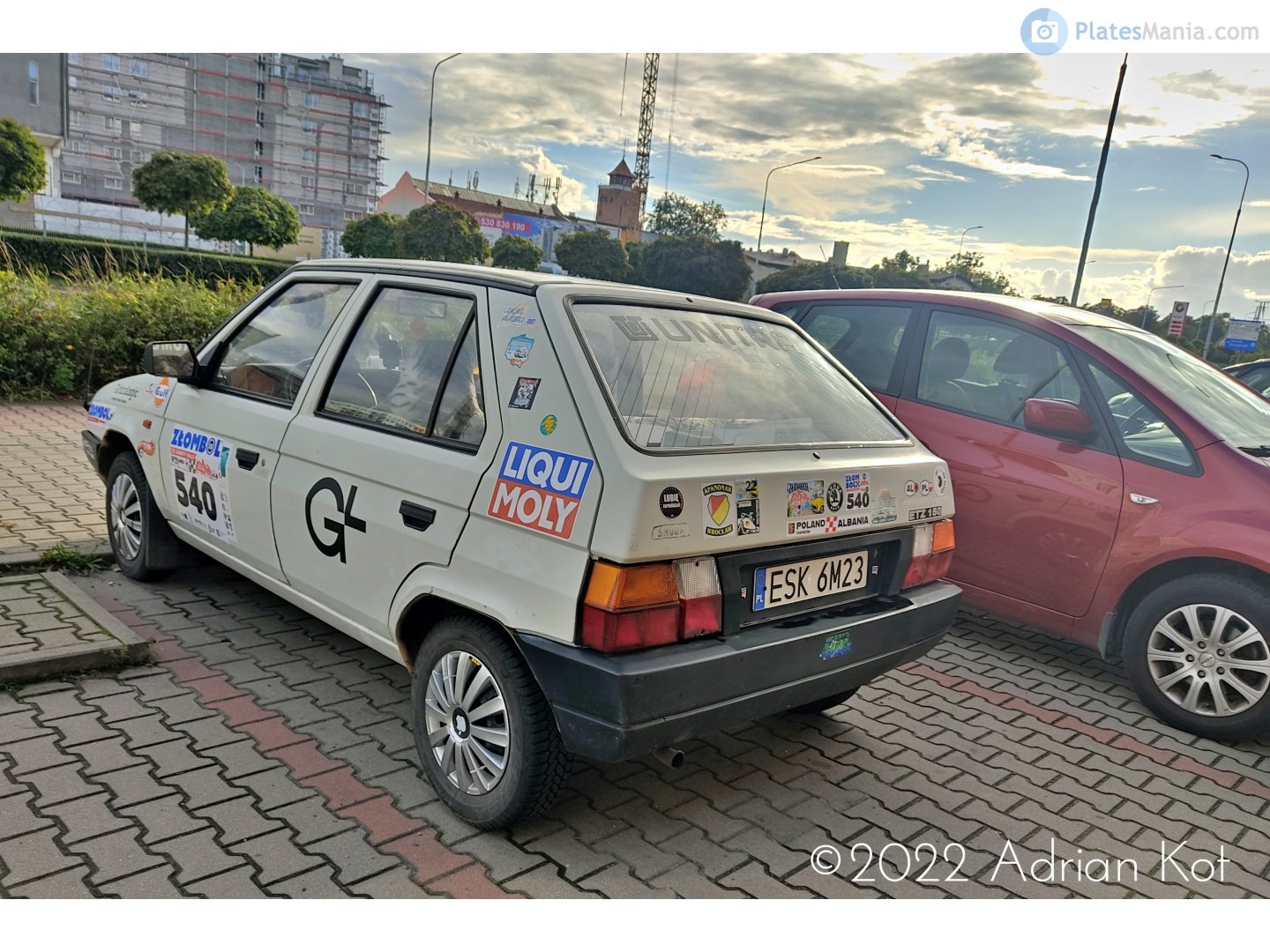 ESK 6M23, Skoda Favorit 1st gen Hatch (Type 781), 1987–1995