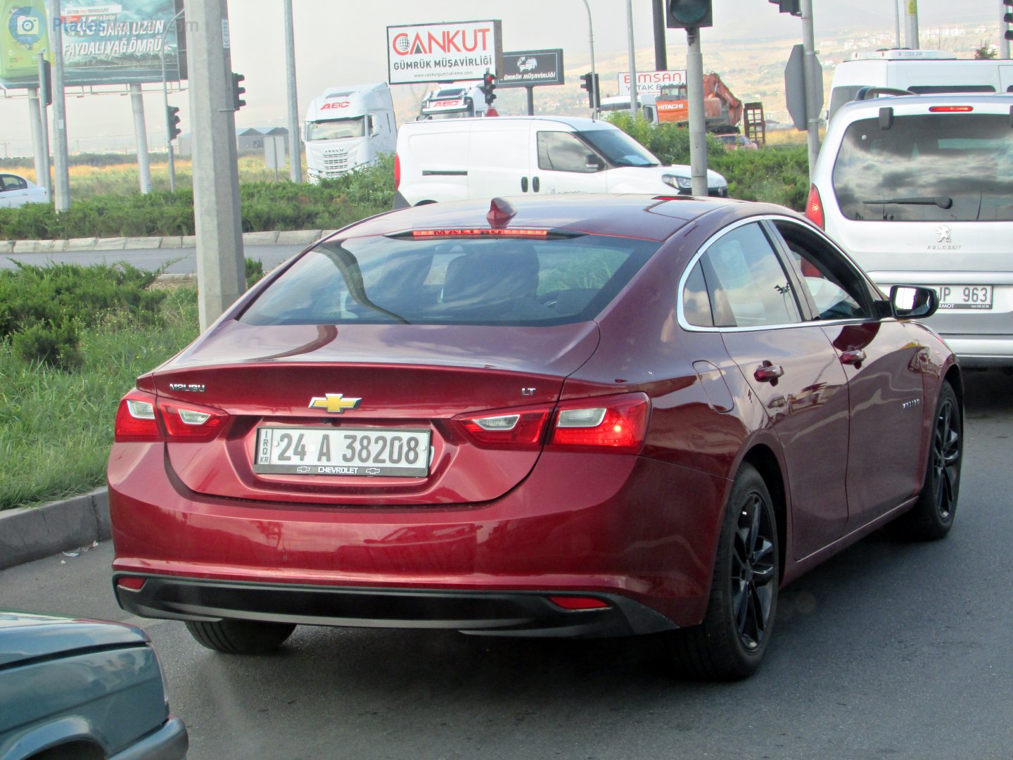 24 A 38208, Chevrolet Malibu 6th gen (XL) (E2XX), 2016–