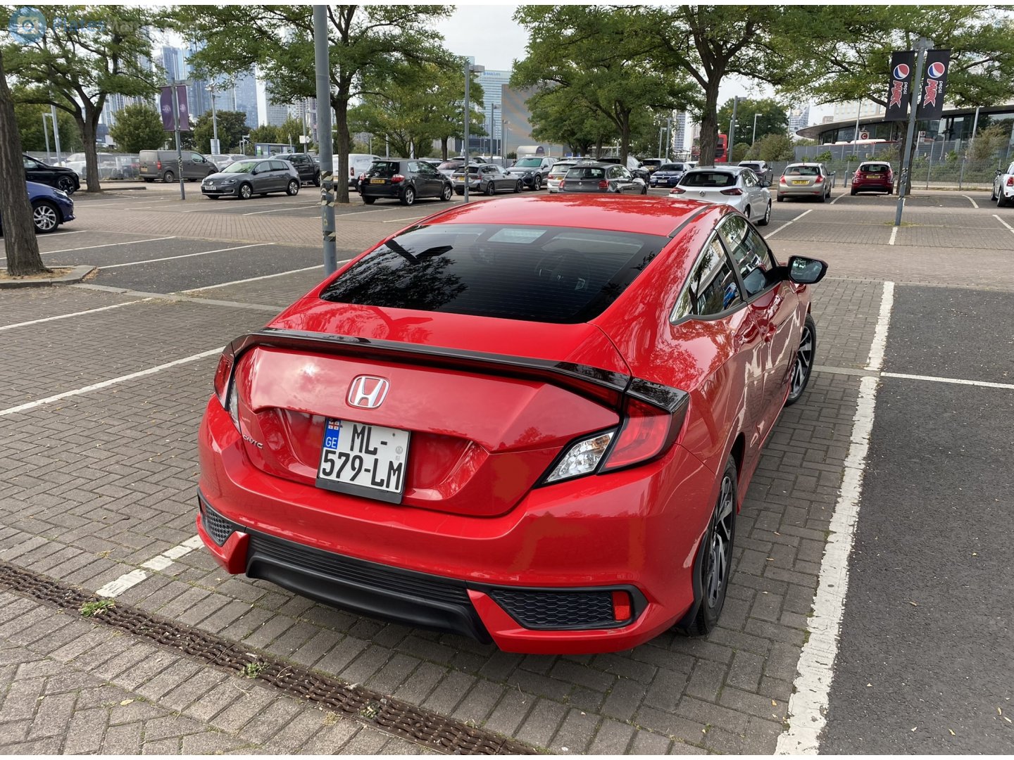 ML-579-LM, Honda Civic 10th gen Coupé (FC), 2015–2020