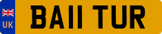 License plate of the United Kingdom, 2001 year system