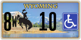 Wyoming, Vehicles for disabled persons (1(2) 123)