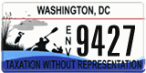District of Columbia, Specialty plates (1234)