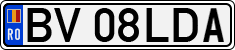 License plate of Romania, Regular plates