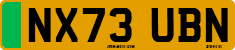 License plate of the United Kingdom, 2001 year system