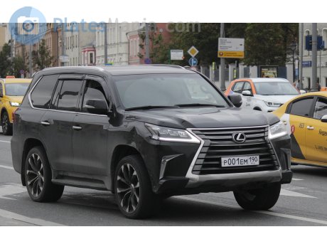 р001ем190, Lexus LX
