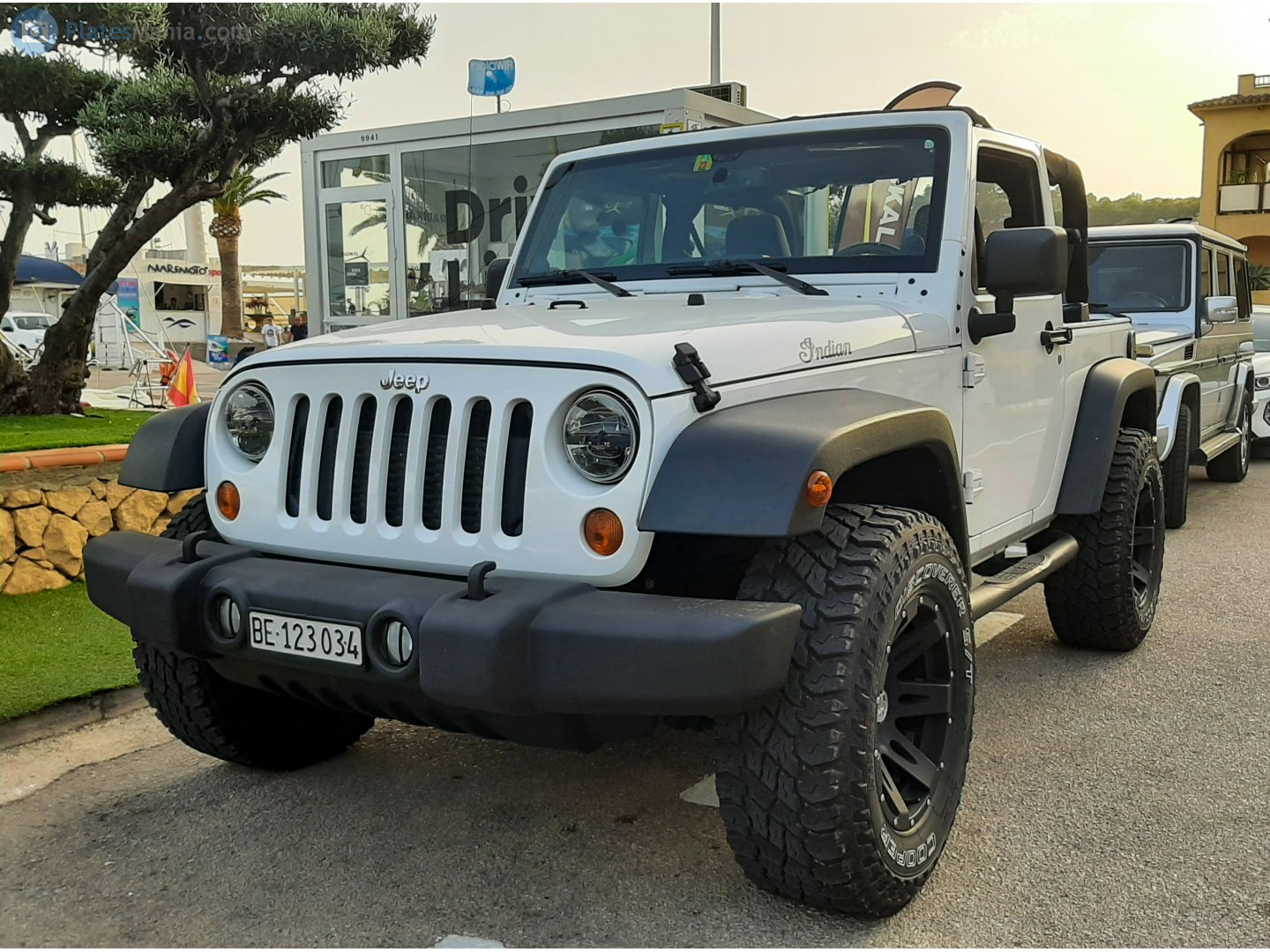 BE 123034, Jeep Wrangler 3rd gen 3-door SUV (JK), 2006–2018