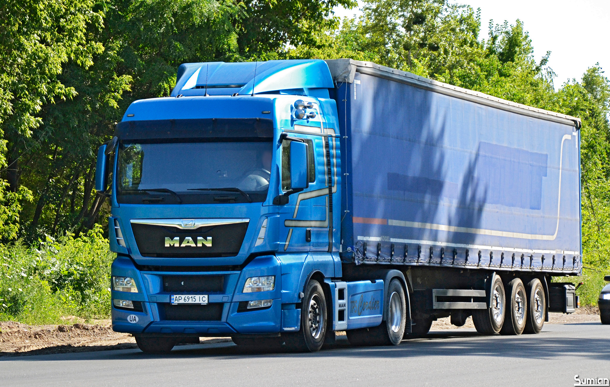 AP 6915 IC, MAN TGX 1st gen, facelift, 2012–2020