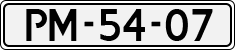 License plate of the Netherlands, Imported oldtimers (cars)