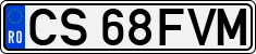 License plate of Romania, Regular plates