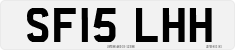 License plate of the United Kingdom, 2001 year system