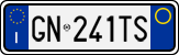 License plate of Italy, Cars (1994 year series)