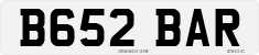 License plate of the United Kingdom, 1983 year system