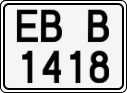 License plate of Bulgaria, Motorcycles
