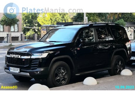 KA 0003 PC, Toyota Land Cruiser