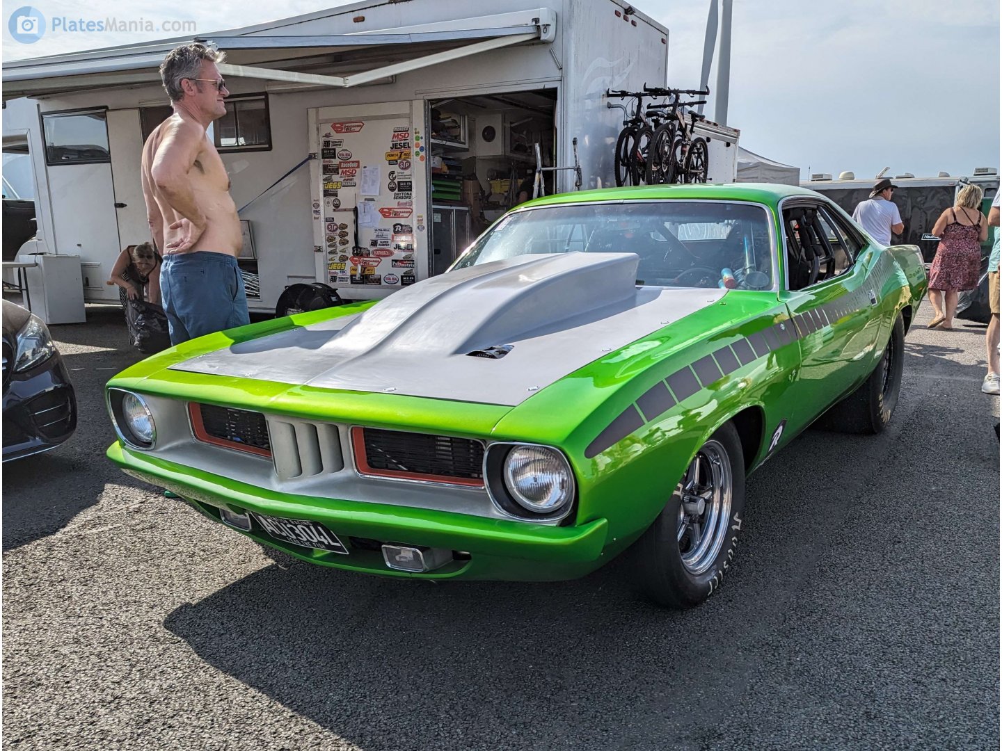 ACU304L, Plymouth Barracuda 3rd gen 2-door Hardtop (BH23; E-body), 2nd facelift, 1972–1974