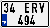 License plate of Turkey, Regular plates