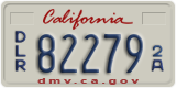 California, Occupational (DLR/DST/MFG) (12345 1(2)A)