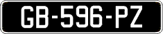 French license plate, SIV (oldtimers)