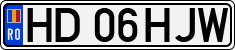 License plate of Romania, Regular plates