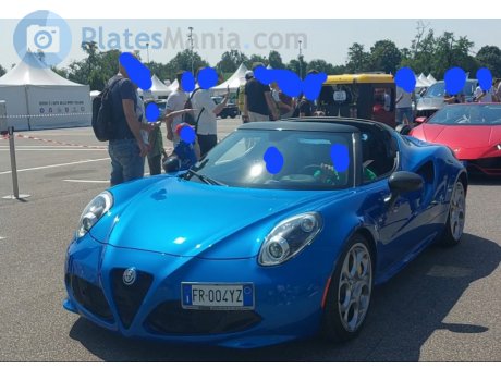FR 004 YZ, Alfa Romeo 4C