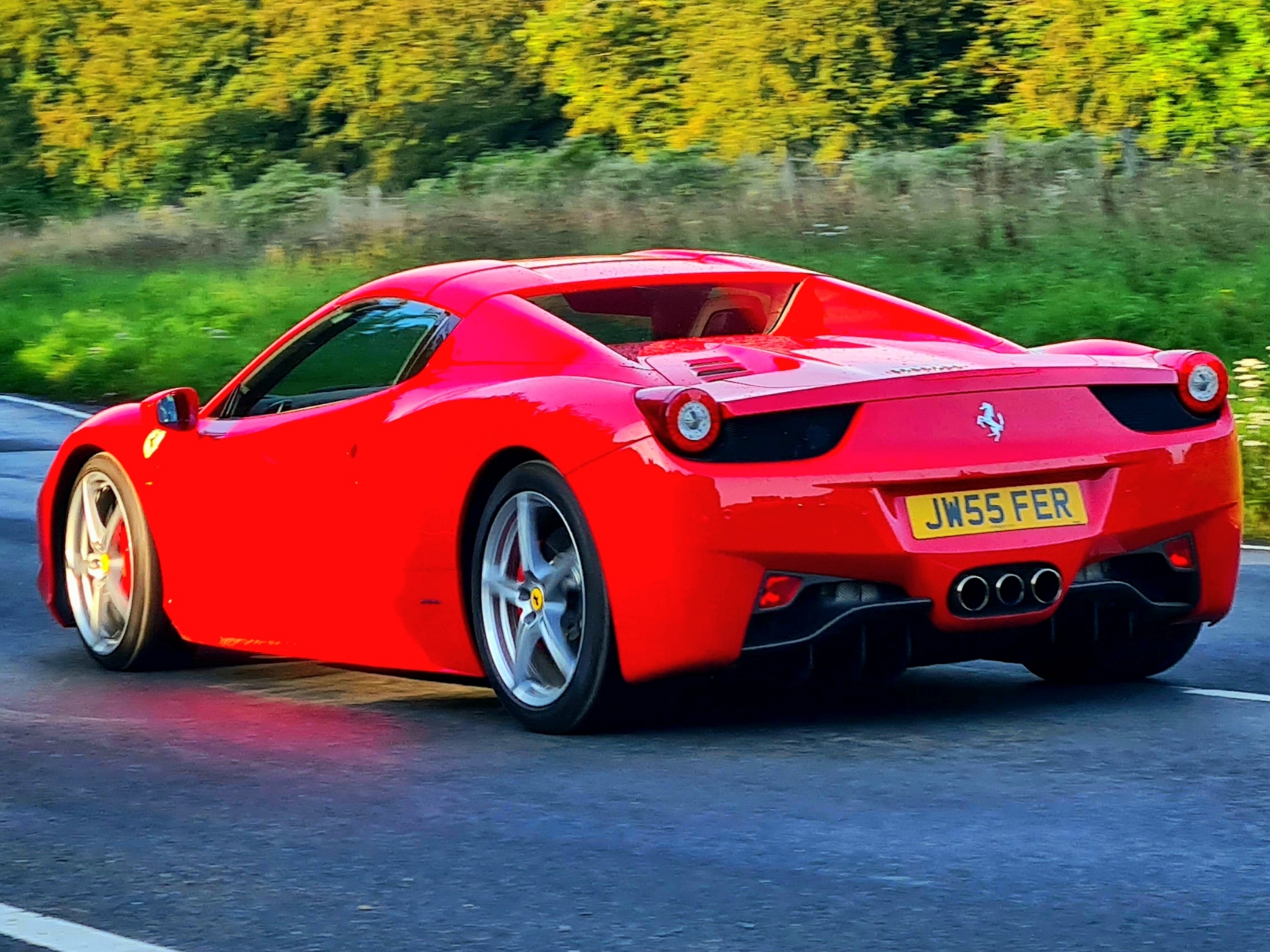 JW55FER, Ferrari 458 1st gen Spider (F142), 2011–2015