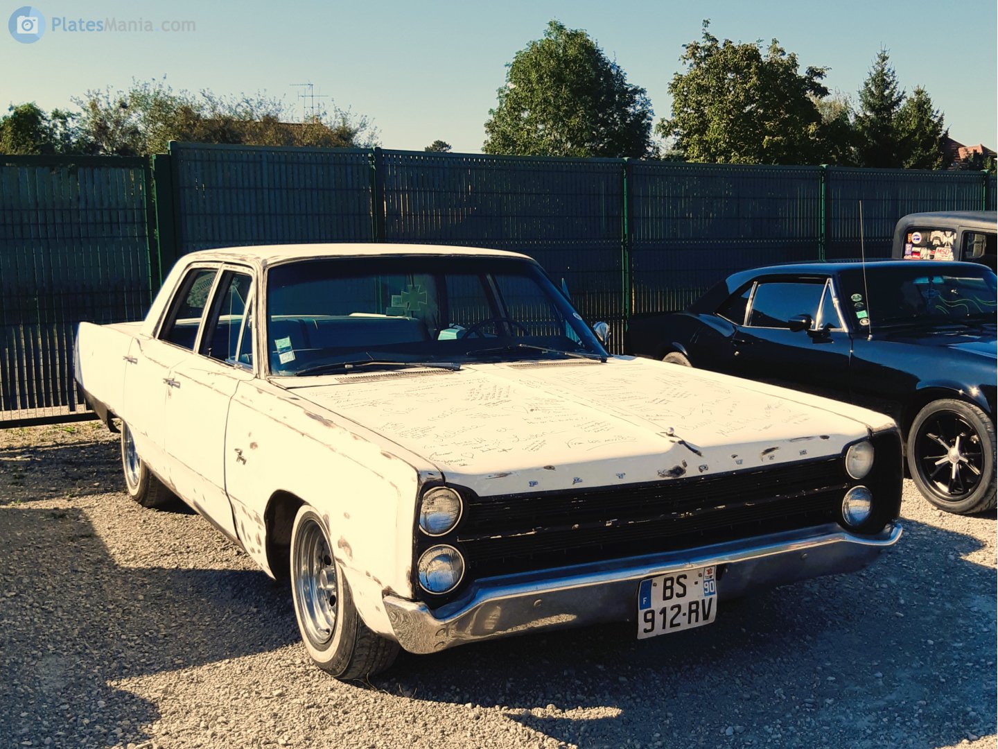 BS-912-RV, Plymouth Fury 4th gen 1967 4-door Sedan (13; C-body), 2nd facelift, 1966–1967