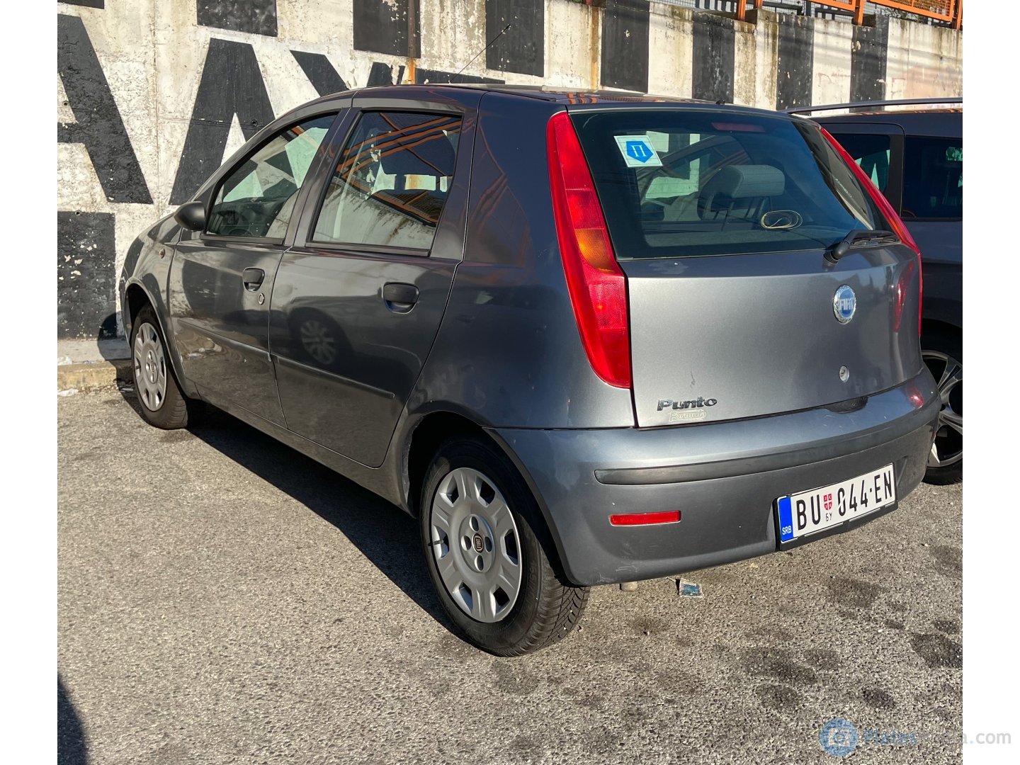 BU 044-EN, FIAT Punto 2nd gen (Classic) 5-door Hatch (188), facelift, 2003–2010