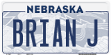 Nebraska, Vanity Plates