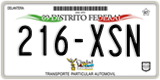Mexico City (DF), Cars (000-AAA)