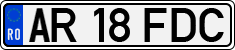 License plate of Romania, Regular plates