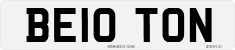 License plate of the United Kingdom, 2001 year system