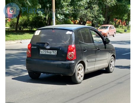 н759нв161, Kia Picanto