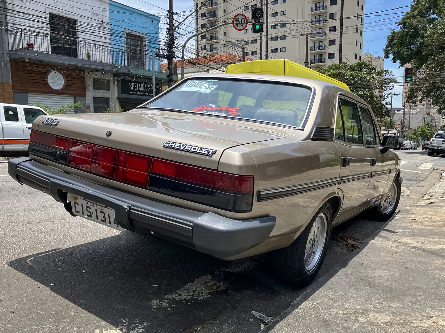 CIS-1314, Chevrolet Opala 1st gen Sedan (676; LATAM-market), 2nd facelift, 1985–1992