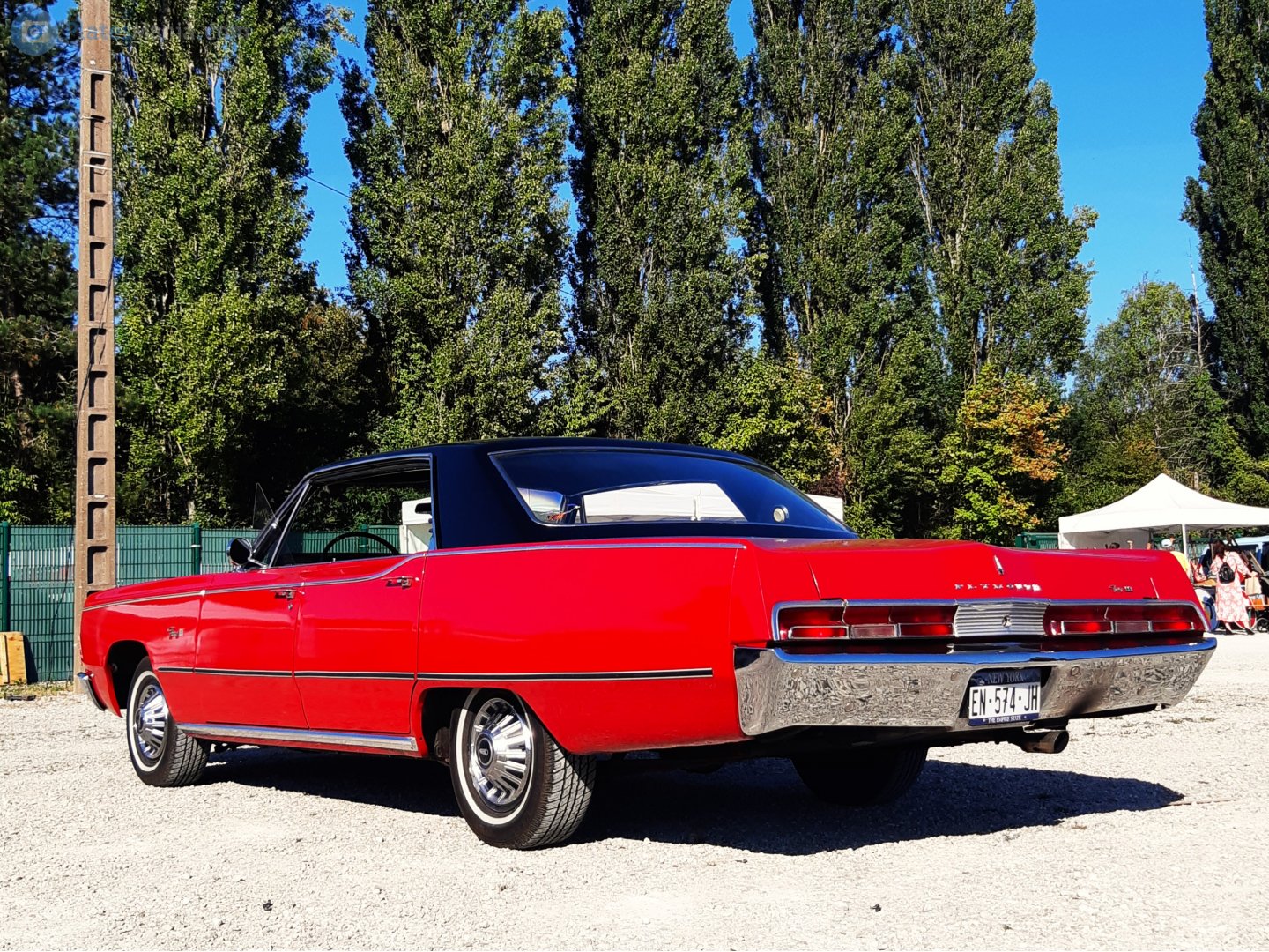 EN-574-JH, Plymouth Fury 4th gen 1967 4-door Hardtop (43; C-body), 2nd facelift, 1966–1967